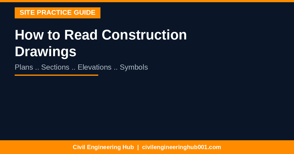 How to Read Construction Drawings Step by Step