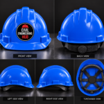 Blue Safety Helmet photo 1