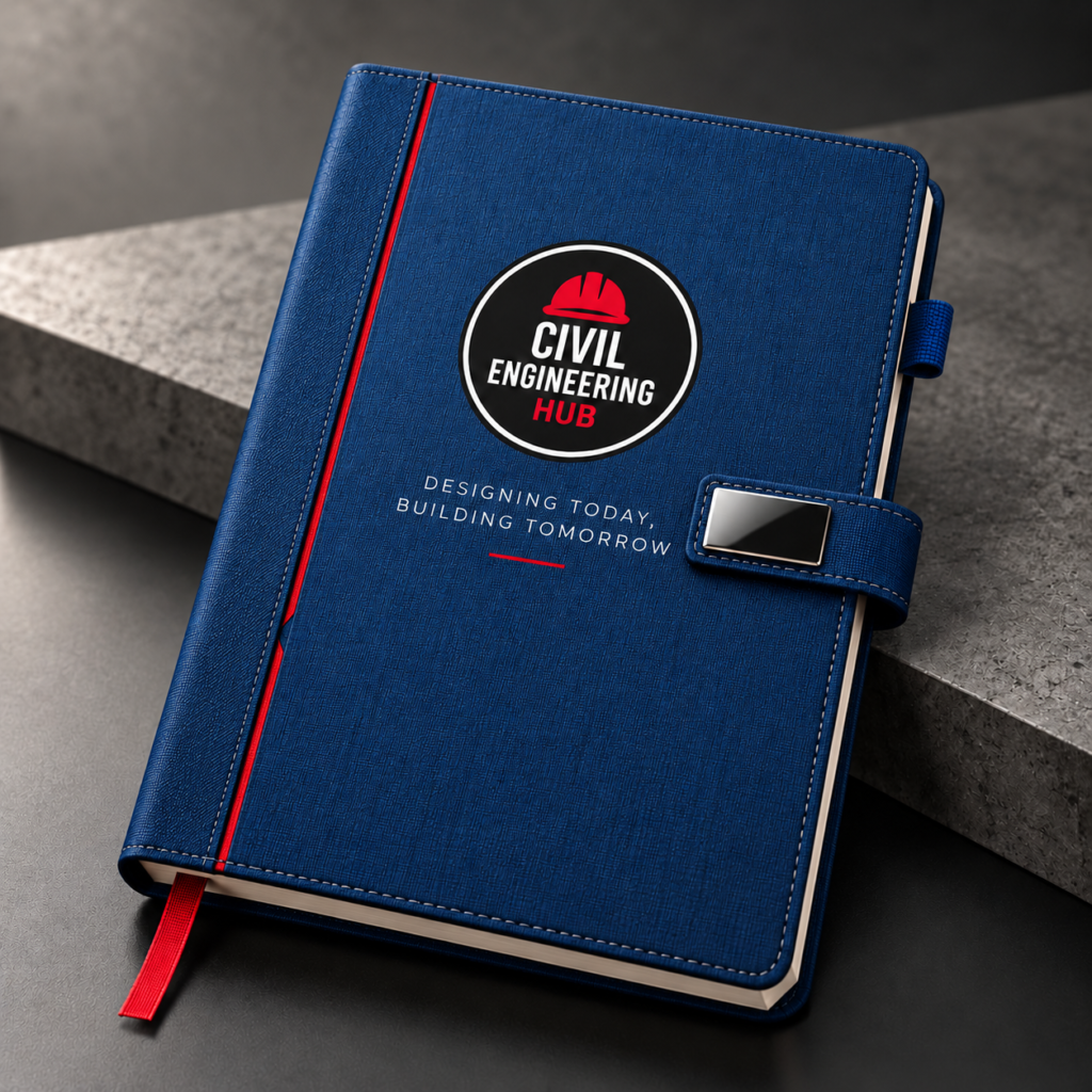 Blue Hard-Cover Notebook