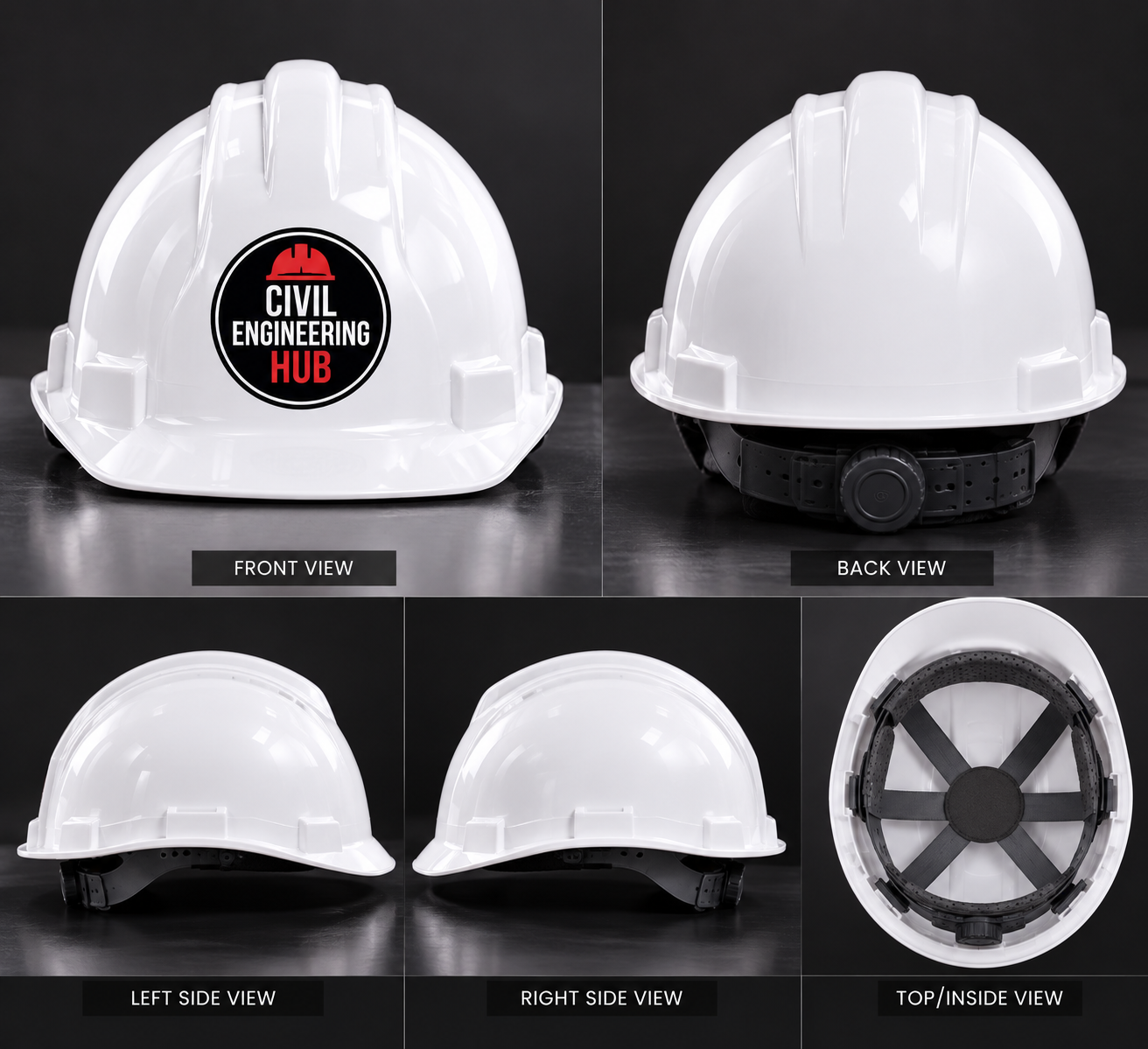 White Safety Helmet