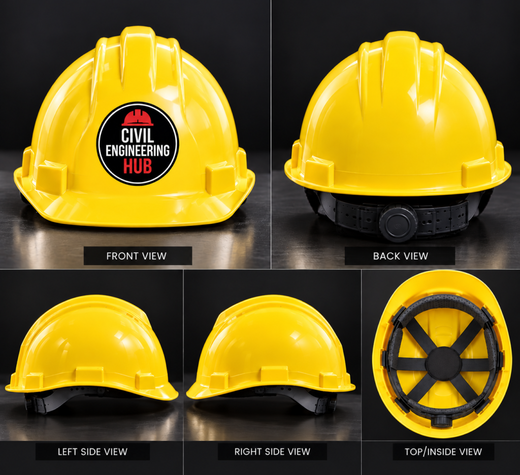 Yellow Safety Helmet
