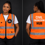 Orange Hi-Vis Reflector photo 2