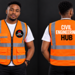 Orange Hi-Vis Reflector photo 3