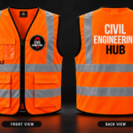 Orange Hi-Vis Reflector photo 1