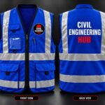 Blue Hi-Vis Reflector photo 1