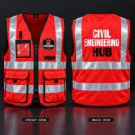 Red Hi-Vis Reflector photo 1
