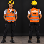 Orange Hi-Vis Reflector photo 5