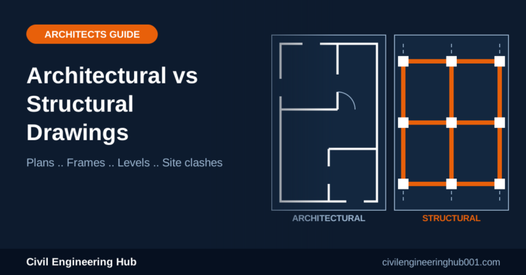 What Is the Difference Between Architectural and Structural Drawings? A Site Guide for Kenya