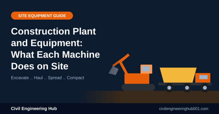 Construction Plant and Equipment: What Each Machine Does on a Kenyan Site