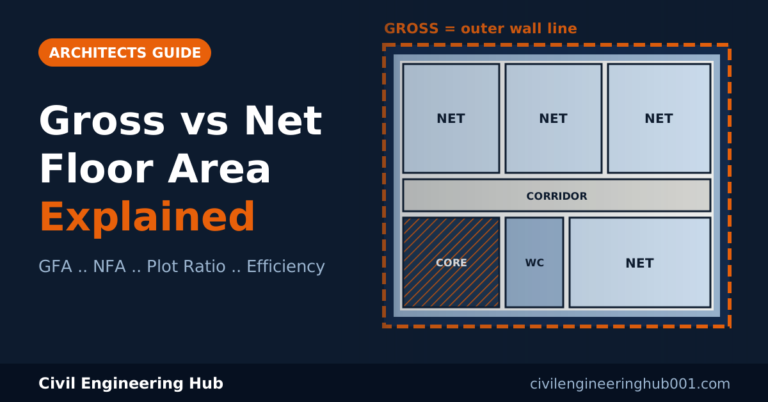 Gross Floor Area vs Net Floor Area: What Is the Difference?